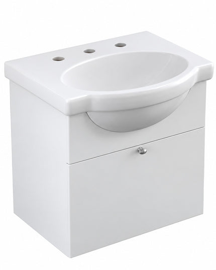 VANITORY FERRUM VENECIA DE COLGAR LAQUEADO BCO. X4VE B+L4V3