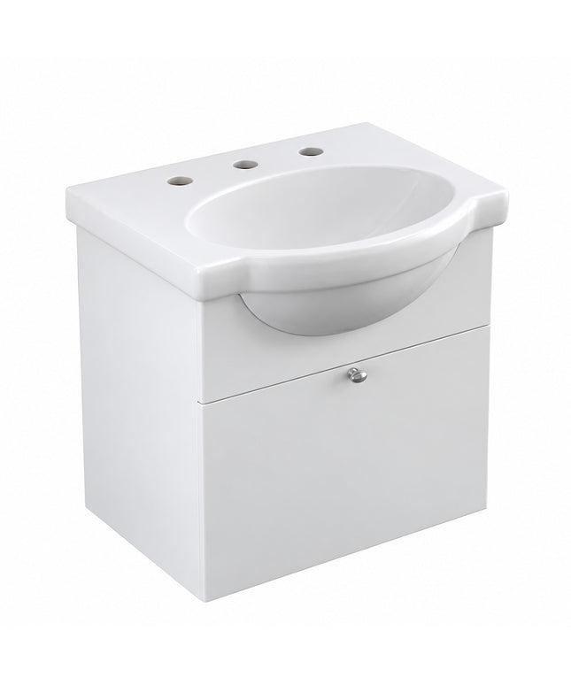 VANITORY FERRUM VENECIA DE COLGAR LAQUEADO BCO. X4VE B+L4V3