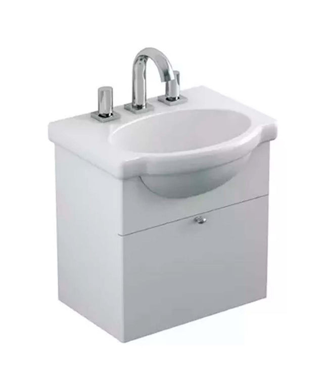 VANITORY FERRUM VENECIA DE COLGAR LAQUEADO BCO. X4VE B+L4V3