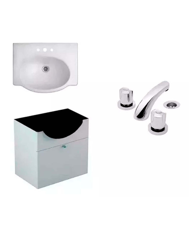 MUEBLE DE COLGAR 48CM VENECIA LAVATORIO FERRUM GRIFERIA FV