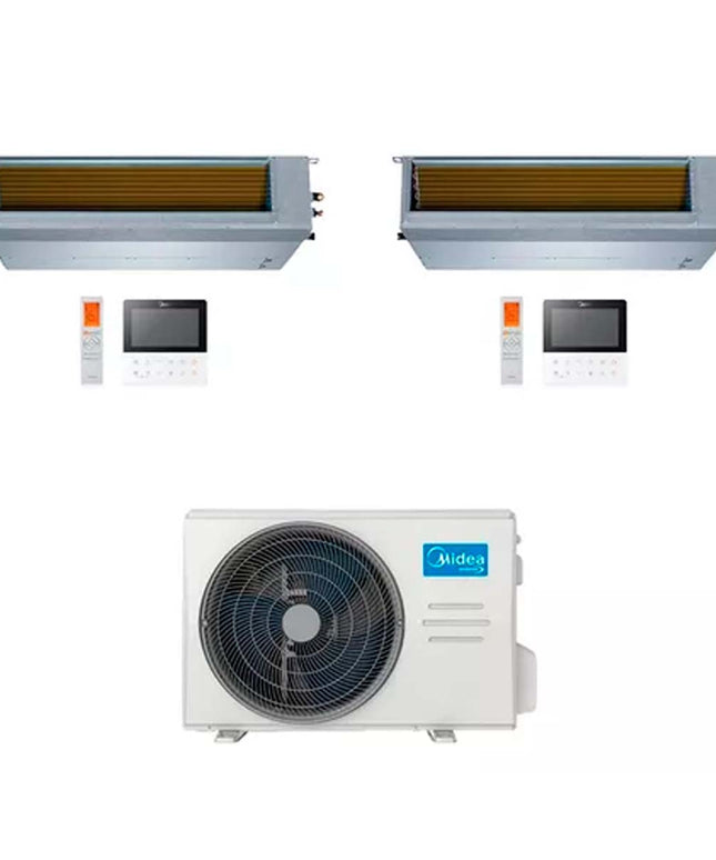 Midea Aire Multisplit Inverter Smart 27k+12+12 Ductado