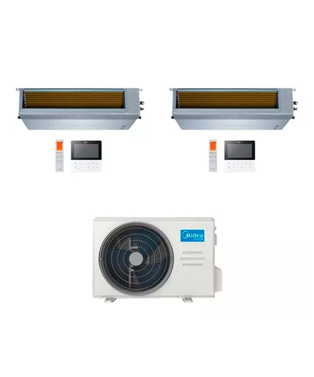 MIDEA AIRE MULTISPLIT INVERTER SMART 27K+12+12 DUCTADO