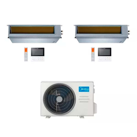 MIDEA AIRE MULTISPLIT INVERTER SMART 27K+12+12 DUCTADO