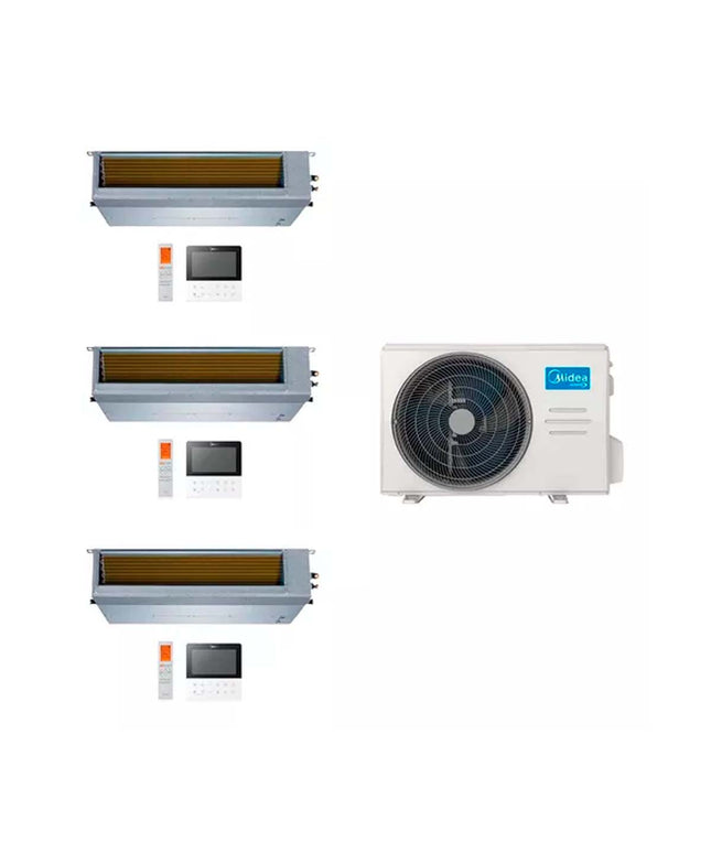 MIDEA AIRE MULTISPLIT INVERTER SMART 27K+9+12+12 DUCTADO