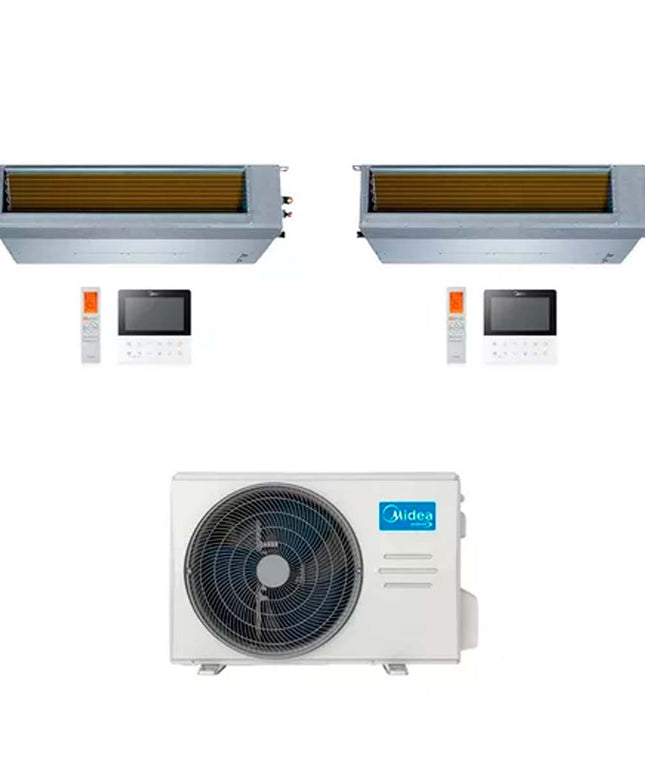Midea Aire Multisplit Inverter Smart 27k+9+12 Ductado