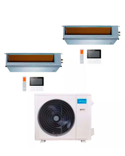MIDEA AIRE MULTISPLIT INVERTER SMART 36K+18+18 DUCTADO