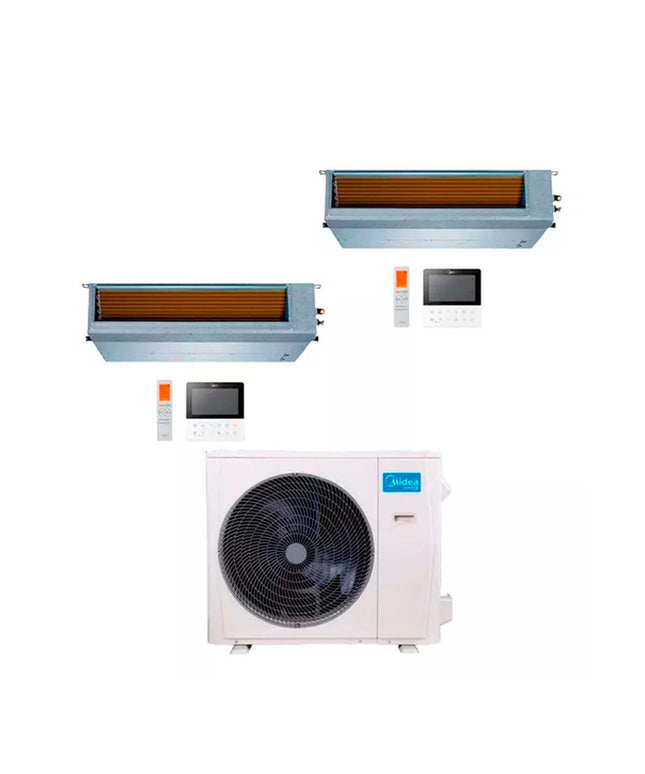 MIDEA AIRE MULTISPLIT INVERTER SMART 36K+18+18 DUCTADO
