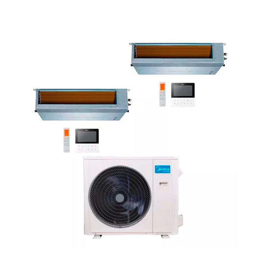 MIDEA AIRE MULTISPLIT INVERTER SMART 36K+18+18 DUCTADO