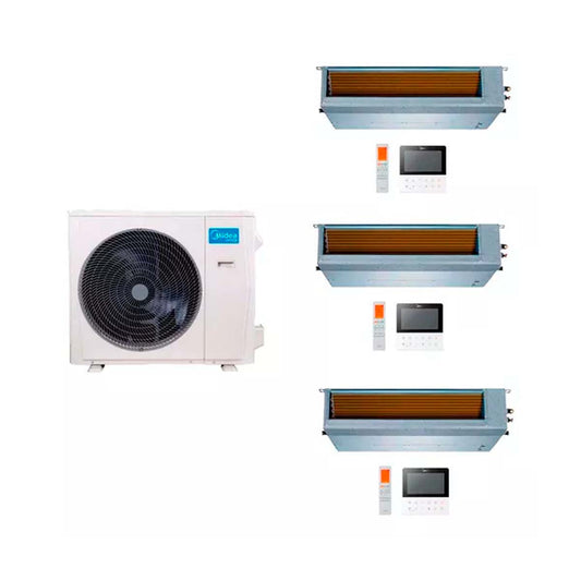 MIDEA AIRE MULTISPLIT INVERTER SMART 36K+9+9+18 DUCTADO