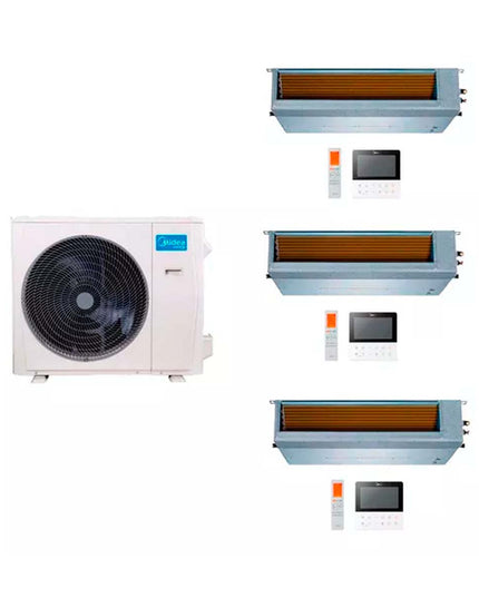 MIDEA AIRE MULTISPLIT INVERTER SMART 36K+9+9+18 DUCTADO