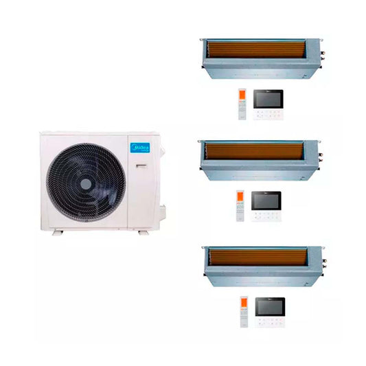 MIDEA AIRE MULTISPLIT INVERTER SMART 36K+9+9+24 DUCTADO