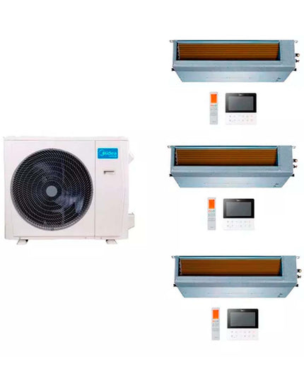 MIDEA AIRE MULTISPLIT INVERTER SMART 36K+9+9+24 DUCTADO