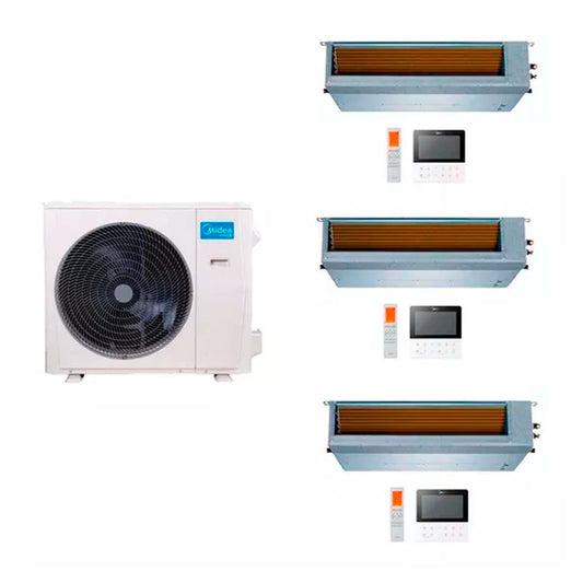 MIDEA AIRE MULTISPLIT INVERTER SMART 36K+9+12+12 DUCTADO