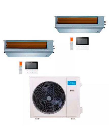 MIDEA AIRE MULTISPLIT INVERTER SMART 36K+12+12 DUCTADO