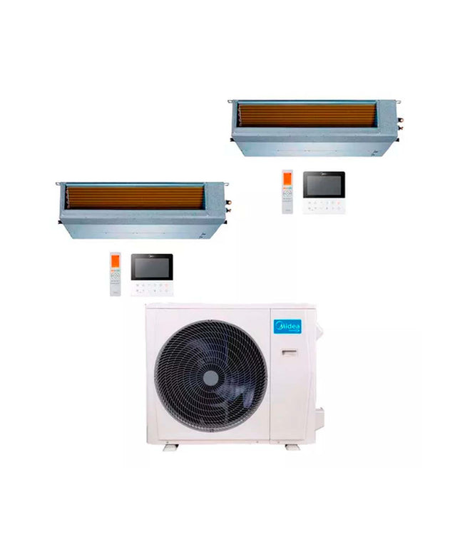 MIDEA AIRE MULTISPLIT INVERTER SMART 36K+12+12 DUCTADO