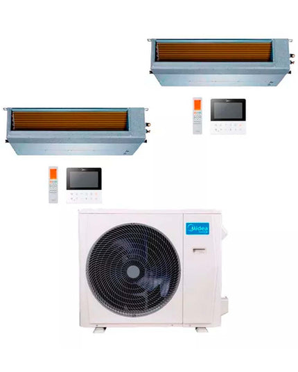 MIDEA AIRE MULTISPLIT INVERTER SMART 36K+9+9 DUCTADO