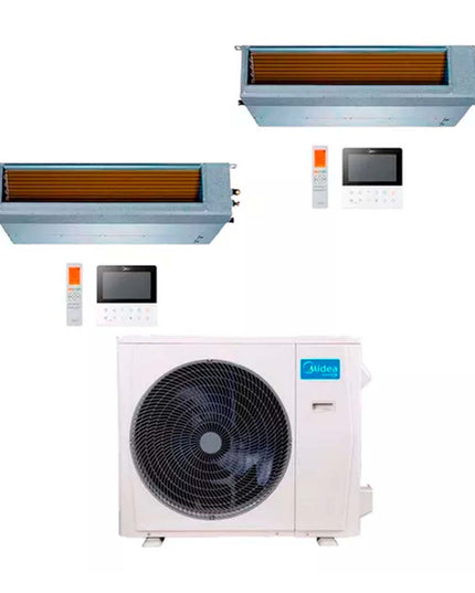 MIDEA AIRE MULTISPLIT INVERTER SMART 36K+12+24 DUCTADO