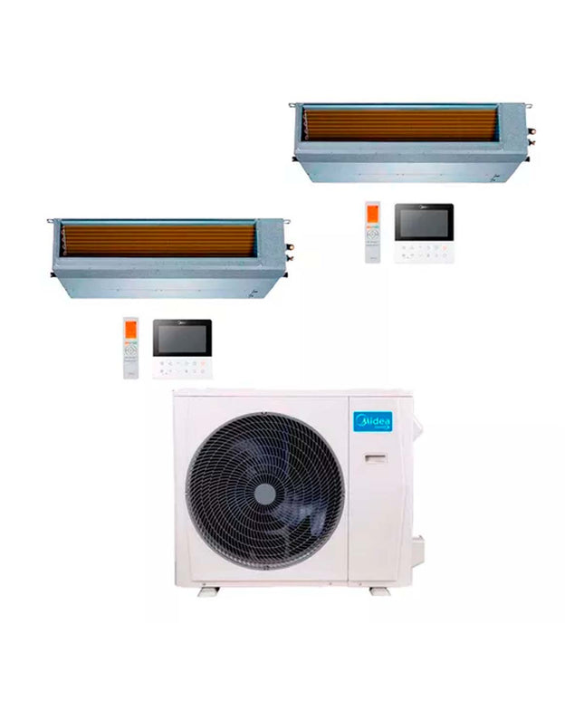 MIDEA AIRE MULTISPLIT INVERTER SMART 36K+12+24 DUCTADO
