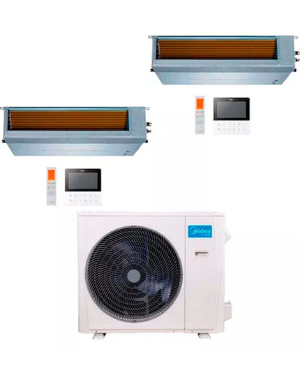 MIDEA AIRE MULTISPLIT INVERTER SMART 36K+9+12 DUCTADO