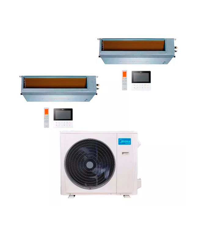 MIDEA AIRE MULTISPLIT INVERTER SMART 36K+9+12 DUCTADO