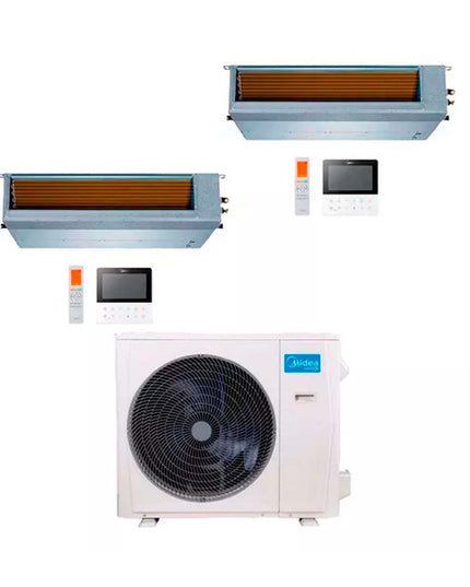 MIDEA AIRE MULTISPLIT INVERTER SMART 36K+9+24 DUCTADO