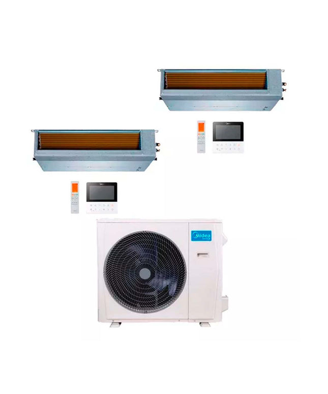 MIDEA AIRE MULTISPLIT INVERTER SMART 36K+9+24 DUCTADO
