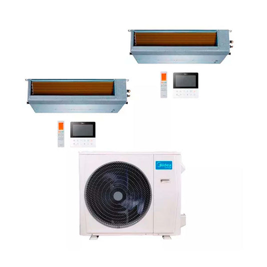 MIDEA AIRE MULTISPLIT INVERTER SMART 36K+9+24 DUCTADO