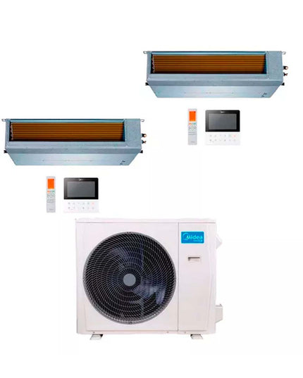 MIDEA AIRE MULTISPLIT INVERTER SMART 36K+18+24 DUCTADO