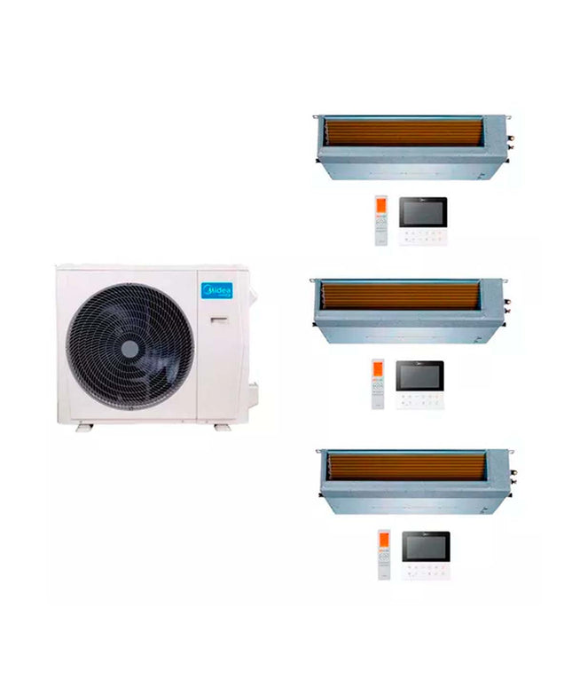 MIDEA AIRE MULTISPLIT INVERTER SMART 36K+9+9+9 DUCTADO