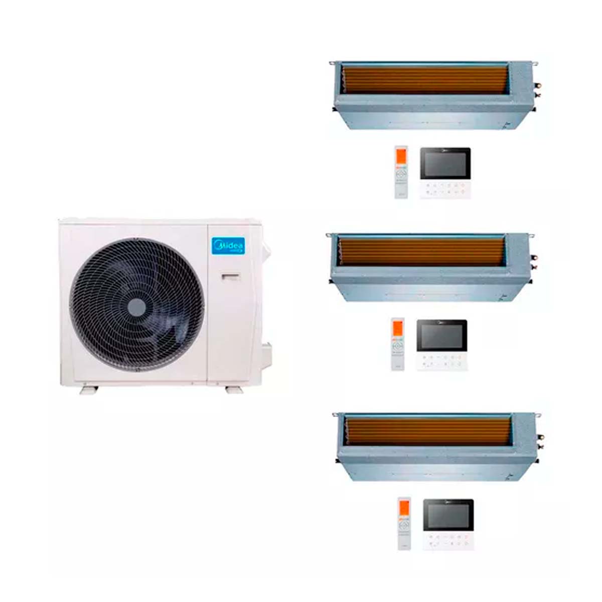 MIDEA AIRE MULTISPLIT INVERTER SMART 36K+9+9+9 DUCTADO