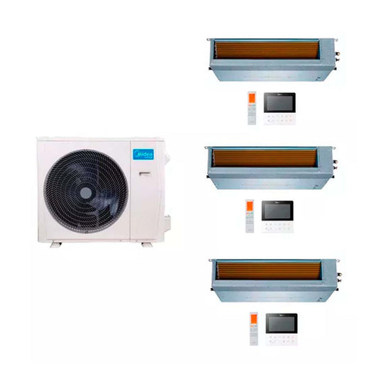 MIDEA AIRE MULTISPLIT INVERTER SMART 36K+9+9+9 DUCTADO
