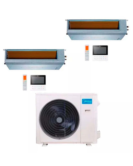 MIDEA AIRE MULTISPLIT INVERTER SMART 36K+12+18 DUCTADO