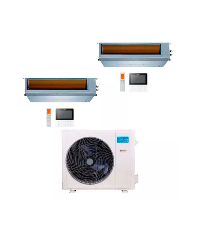 MIDEA AIRE MULTISPLIT INVERTER SMART 36K+12+18 DUCTADO