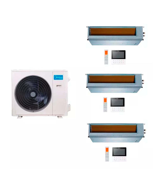 MIDEA AIRE MULTISPLIT INVERTER SMART 36K+9+12+24 DUCTADO