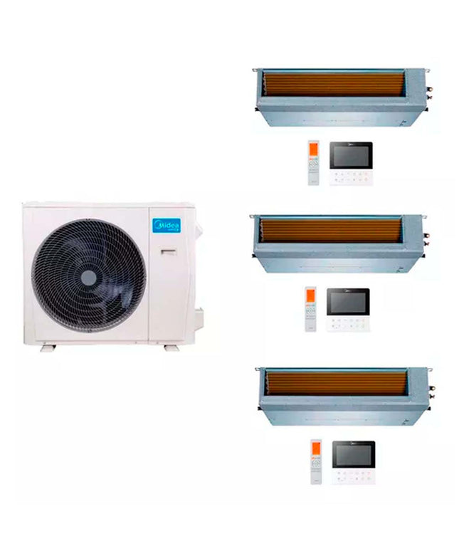 MIDEA AIRE MULTISPLIT INVERTER SMART 36K+12+12+12 DUCTADO