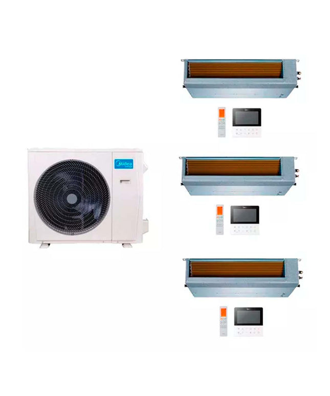 MIDEA AIRE MULTISPLIT INVERTER SMART 36K+9+12+18 DUCTADO