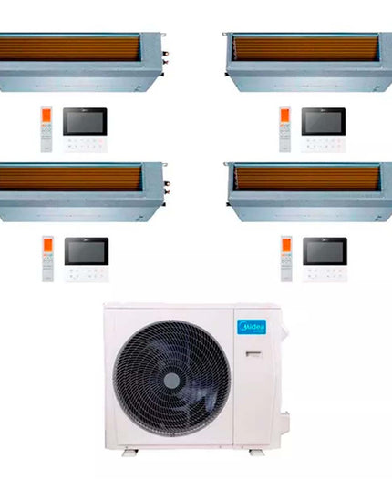 MIDEA AIRE MULTISPLIT INVERTER SMART 36K+9+9+12+24 DUCTADO