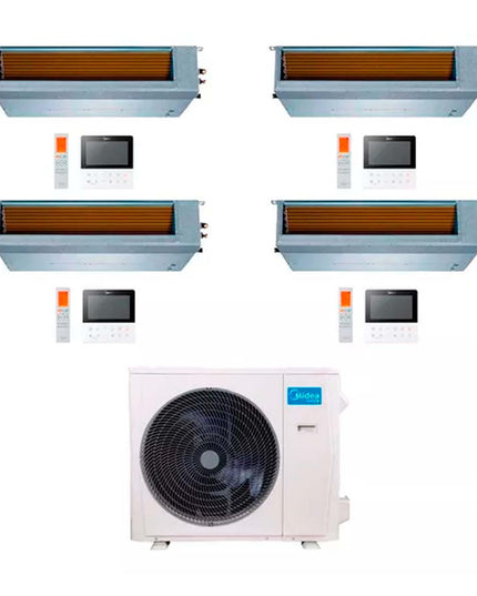 MIDEA AIRE MULTISPLIT INVERTER SMART 36K+9+9+12+18 DUCTADO