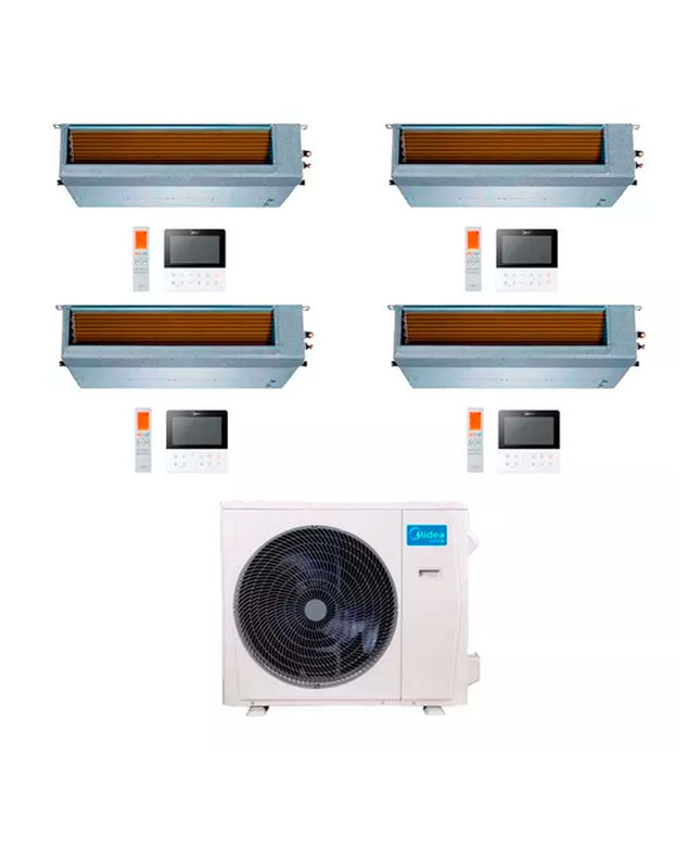 MIDEA AIRE MULTISPLIT INVERTER SMART 36K+9+9+12+18 DUCTADO