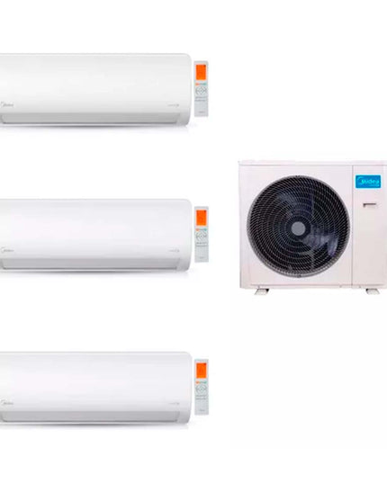 MIDEA AIRE MULTISPLIT INVERTER SMART 42K+9+9+12 PARED
