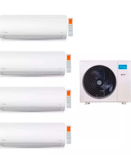 MIDEA AIRE MULTISPLIT INVERTER SMART 42K+9+9+9+12 PARED