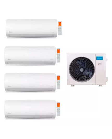 MIDEA AIRE MULTISPLIT INVERTER SMART 42K+12+12+12+24 PARED