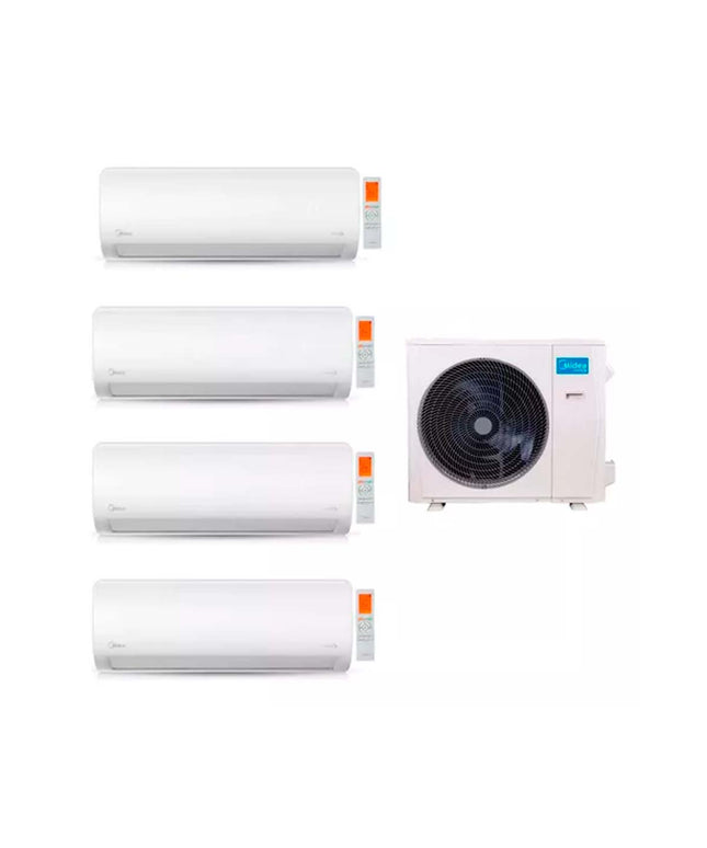 MIDEA AIRE MULTISPLIT INVERTER SMART 42K+12+12+12+24 PARED