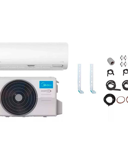 AIRE ACONDICIONADO INVERTER 2356 MIDEA Y KIT DE INSTALACION