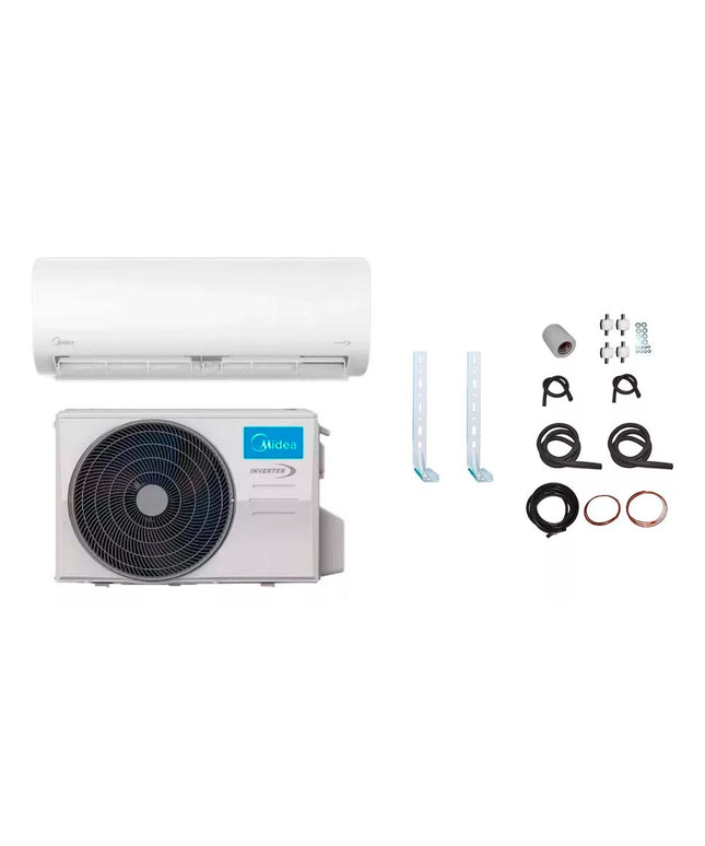 AIRE ACONDICIONADO INVERTER 2356 MIDEA Y KIT DE INSTALACION
