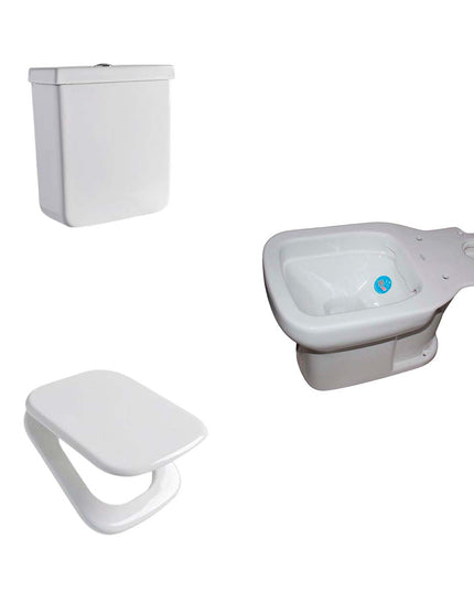 COMBO INODORO LARGO ICLQ-B FERRUM LIMAY DEPOSITO Y ASIENTO