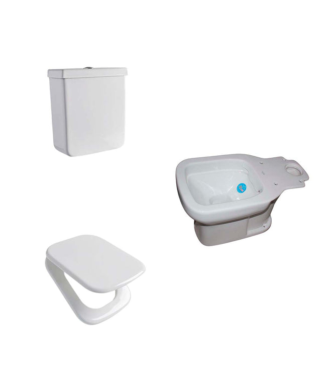 COMBO INODORO LARGO ICLQ-B FERRUM LIMAY DEPOSITO Y ASIENTO