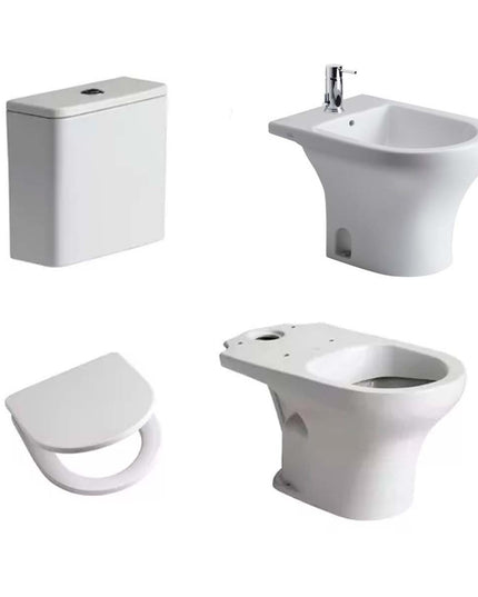 COMBO VENETO FERRUM INODORO L C/ TAPA+DEPOSITO+BIDE 1 AGU