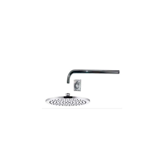 BRAZO DUCHA LIBBY 400MM Y DUCHA ARTIC PLASTICA 250 MM FV