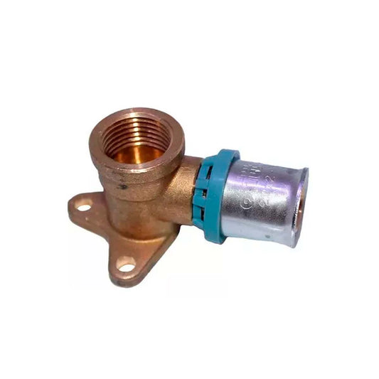 CODO 90° R/H Y FIJACIÓN 20X½  OFITT L PEISA